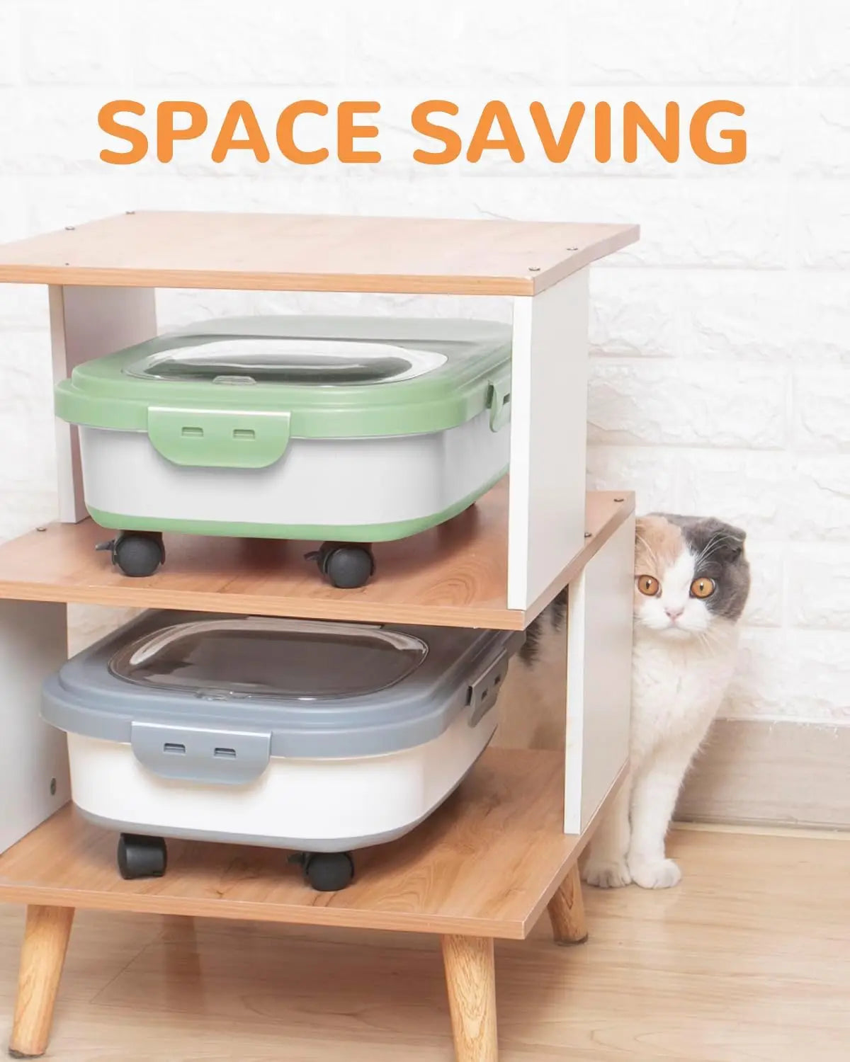 Pet Food Storage – Compact, Sealed & Mobile