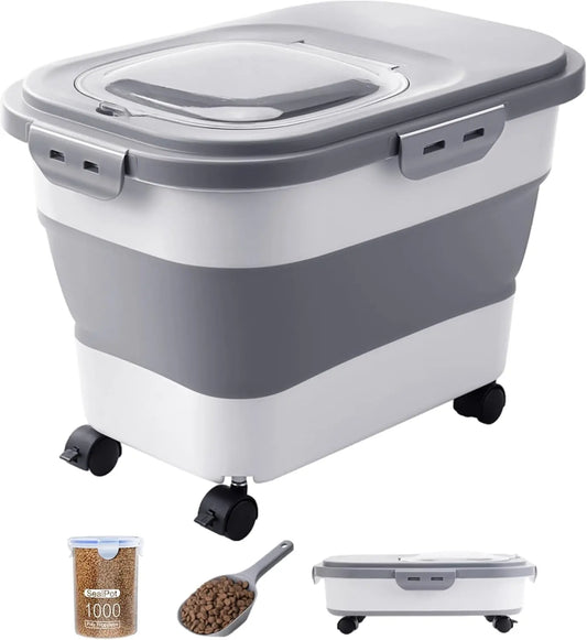 Pet Food Storage – Compact, Sealed & Mobile