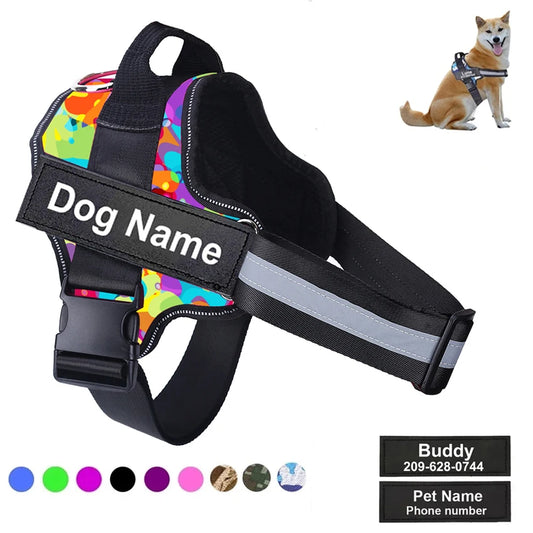 CustomFit™ No-Pull Reflective Dog Harness